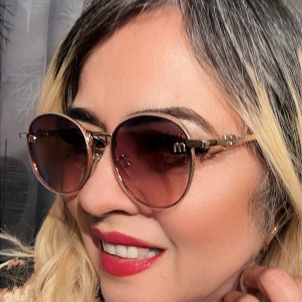 Stylish Gold and Brown Sunglasses inspired